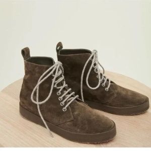 JENNI KAYNE Canyon SUEDE Boot in Olive 37 / 7